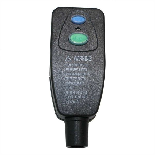 GFCI 15 Amp 3 Prong Plug NEMA 5-15P, Superior Electric, Mfr#: SE5000